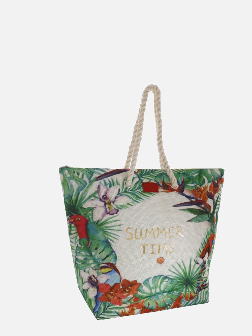 Camomilla Milano Summer Time Canvas bag Exotic Vitamin collection beach resort